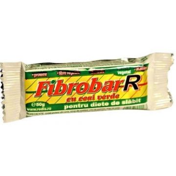 Fibrobar baton de slabit cu ceai verde - 50 grame Redis