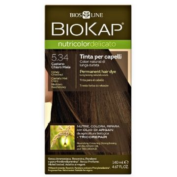 Nutricolor vopsea pentru par 5.34 Honey light brown - 140ml (ND00534)