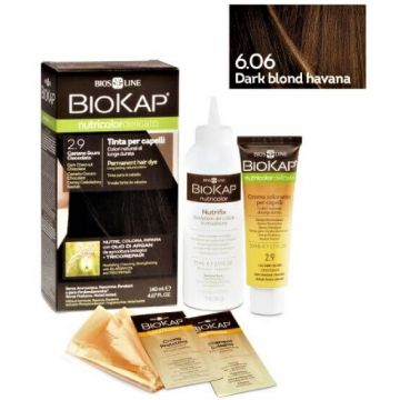 Nutricolor vopsea pentru par 6.06 Dark blond havana - 140ml (ND00606)