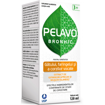 Pelavo Bronhic solutie orala - 120ml