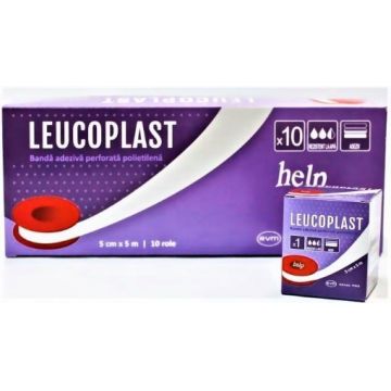 Help Leucoplast transparent 5cm/5m - 1 rola