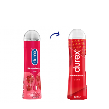 Lubrifiant Strawberry, 50ml, Durex Play