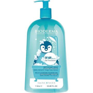 Gel spumant ABC Derm, 1000ml, Bioderma