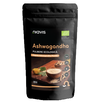 Ashwagandha Pulbere ecologica, 125g, Niavis