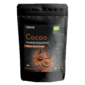 Cacao pulbere raw ecologica, 250g, Niavis