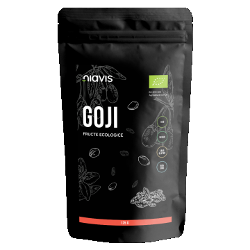 Fructe de goji ecologice, 125g, Niavis