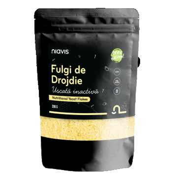 Fulgi de drojdie uscata inactiva, 200g, Niavis