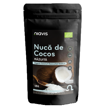 Nuca de cocos razuita ecologica, 125g, Niavis