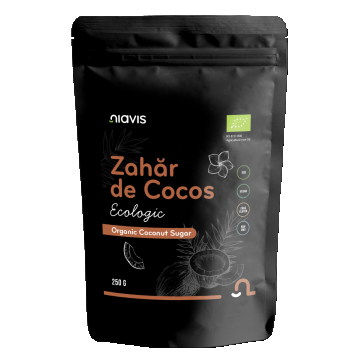 Zahar de cocos ecologic, 250g, Niavis